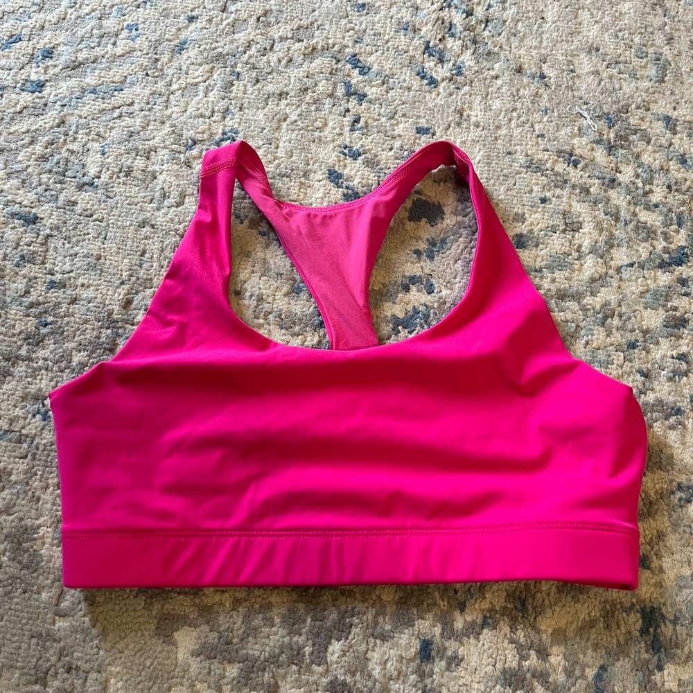 Outdoor Voices All Time Bra hot pink Small - Picture 3 of 5